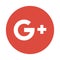 Google plus social media icon button