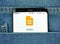 Google Slides on a phone screen in a pocket