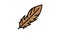 goose feather soft fluffy color icon animation