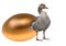 Goose with a golden egg