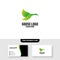 Goose Logo Vector Template, Free Business Card Mockup