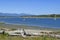 Goose Spit Park sailboat in the lagoon