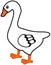 A goose symbol