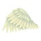 Goose wing icon, cartoon style