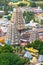 Gopura (towers) of Dravidian Temple