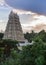 Gopuram of Shiva Temple at Vellore Fort.