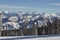 Gore Range on a BlueBird POW Powder Day Beaver Creek Colorado