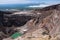 Gorelyâ€™s second crater lake and itâ€™s impressive glacier above