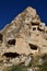 Goreme cave and clear sky