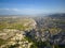 Goreme Historic National Park aerial view, Turkey