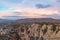 Goreme Historical National Park at Sunset