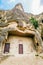 Goreme village, Stone houses at Turkey.