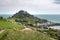 Gorey with mont orgueil castle, jersey