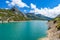 Gorg Blau Lake on Mallorca - beautiufl blue lagoon