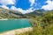 Gorg Blau Lake on Mallorca - beautiufl blue lagoon