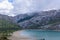 Gorg Blau Lake on Mallorca - beautiufl blue lagoon