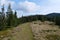 Gorgany - mountain range in Western Ukraine