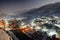 Gorge of Iskar river near Tserovo, Bulgaria - night view