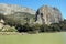 Gorge and reservoir, El Chorro, Spain.
