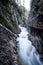 Gorge at Wimbach in Bavarias Berchtesgaden Nationalpark