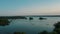 Gorgeous Aerial Establishing Shot Of Georgian Bay, Ontario.