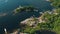 Gorgeous Aerial Establishing Shot Of Georgian Bay, Ontario.