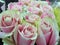 Gorgeous & Attractive Close Up Pink Rose Flowers Bouquet