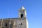 Gorgeous Belfry and Facade of the Church of Saint Augustine in Arequipa, Peru