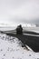 Gorgeous blacksand beaches in Dyrholaey, Iceland