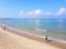 Gorgeous calm blue sea and free sand beaches of Tel Aviv.