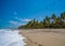 Gorgeous Caribbean beach. Costeno beach on the Caribbean coast of Colombia