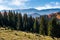 Gorgeous Carpathian mountain landscape in autumn