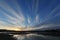 Gorgeous cloud reflections on the water