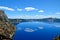 Gorgeous Crater lake on a spring day, Oregon