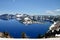 Gorgeous Crater lake on a spring day, Oregon