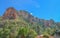 Gorgeous drive of red rock in the Oak Creek Canyon on Coconino National Forest, Sedona, Arizona.