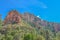 Gorgeous drive of red rock in the Oak Creek Canyon on Coconino National Forest, Sedona, Arizona.