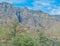 Gorgeous drive of red rock in the Oak Creek Canyon on Coconino National Forest, Sedona, Arizona.