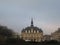 The gorgeous front view of the Mairie de Vincennes at sunset Paris