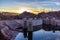 Gorgeous Hoover Dam Sunset Panorama