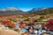 Gorgeous landscape of Patagonia`s Tierra del Fuego National Park