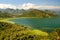 Gorgeous picturesque scene of Lake Skadar in Monte