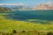 Gorgeous picturesque scene of Lake Skadar in Monte