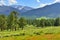 Gorgeous rocky mountains national park high alpine scenery, Colorado