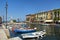 Gorgeous and romantic harbor of Lazise on the eastern shore of Lake Garda