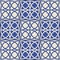 Gorgeous seamless pattern . Moroccan, Portuguese tiles, Azulejo, ornaments.