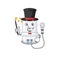 A gorgeous smart Magician of electric water heater cartoon design style