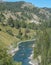 Gorgeous Snake River flowing through the Valley in Sublette County, Wyoming.