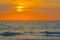 Gorgeous Sunset at Indian Rocks Beach on the Gulf of Mexico in Florida.