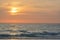 Gorgeous Sunset at Indian Rocks Beach on the Gulf of Mexico in Florida.